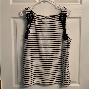 Striped Banana Republic top